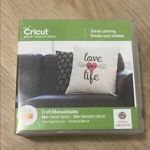 Cricut Soirée Lettering Cartridge